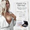 imageNippies Extra Nipple Covers for Women  Thicker Adhesive Silicone Bra Pasties for Strapless DressCaramel
