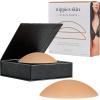 imageNippies NonAdhesive Bra Liner Nipple Covers for Women  Reusable Silicone NoShow Inserts with Travel BoxCaramel