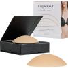 imageNippies NonAdhesive Bra Liner Nipple Covers for Women  Reusable Silicone NoShow Inserts with Travel BoxCrme