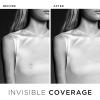 imageNippies NonAdhesive Bra Liner Nipple Covers for Women  Reusable Silicone NoShow Inserts with Travel BoxHazelnut