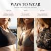 imageNippies NonAdhesive Bra Liner Nipple Covers for Women  Reusable Silicone NoShow Inserts with Travel BoxHazelnut