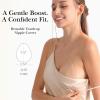 imageNippies Teardrop Nipple Covers for Women  Sticky Silicone Pasties with Gentle Lift Travel Case  Invisible ampamp SkinSafeEspresso