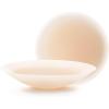 imageNippies Extra Nipple Covers for Women  Thicker Adhesive Silicone Bra Pasties for Strapless DressCreme