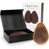 imageNippies Teardrop Nipple Covers for Women  Sticky Silicone Pasties with Gentle Lift Travel Case  Invisible ampamp SkinSafeEspresso