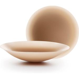 imageNippies Extra Nipple Covers for Women  Thicker Adhesive Silicone Bra Pasties for Strapless DressCocoa